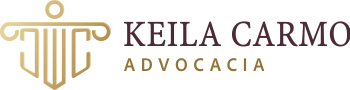 O logo da Keila Carmo Avocacia